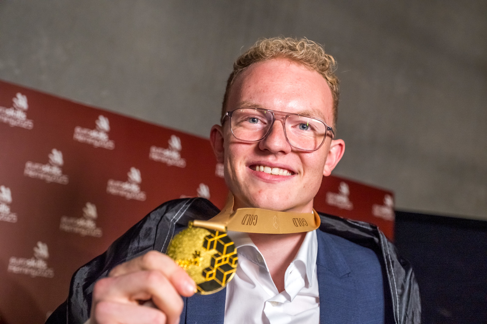 Zimmerer Linus Großhardt gewann bei den EuroSkills 2025 die Goldmedaille. Foto: © WorldSkills Germany/Christian Grube