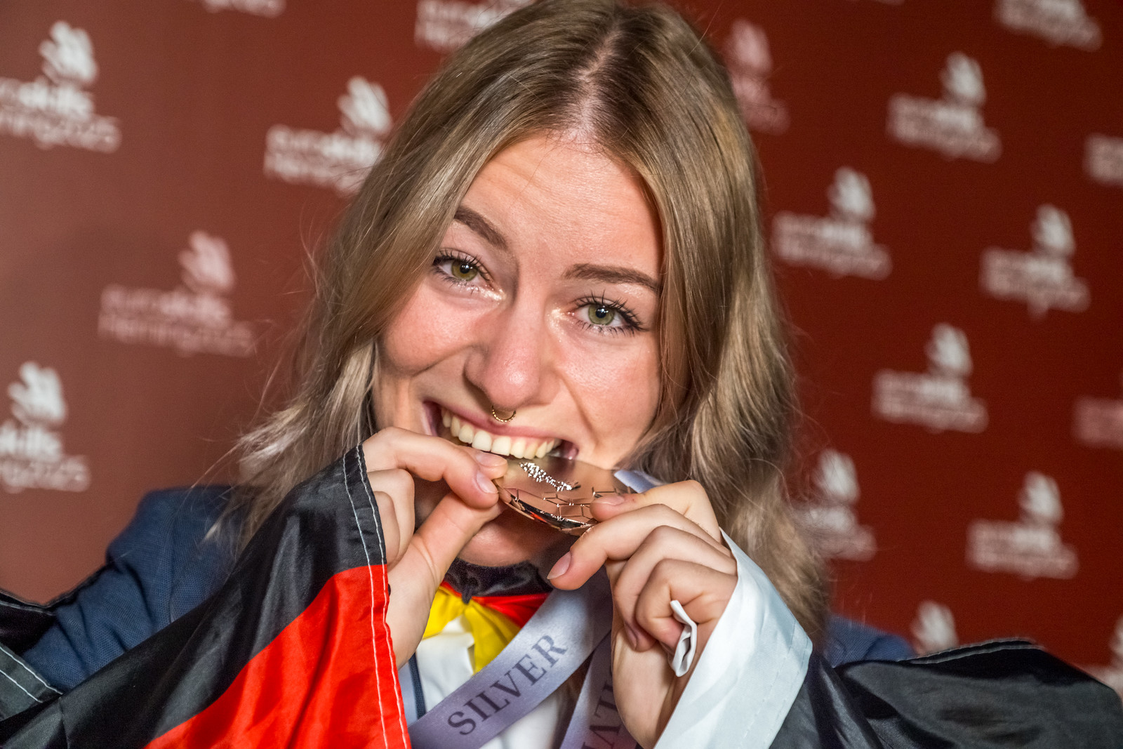 Malerin und Lackiererin Anna Hüllner wurde bei den EuroSkills 2025 Vize-Europameisterin. Foto: © WorldSkills Germany/Christian Grube