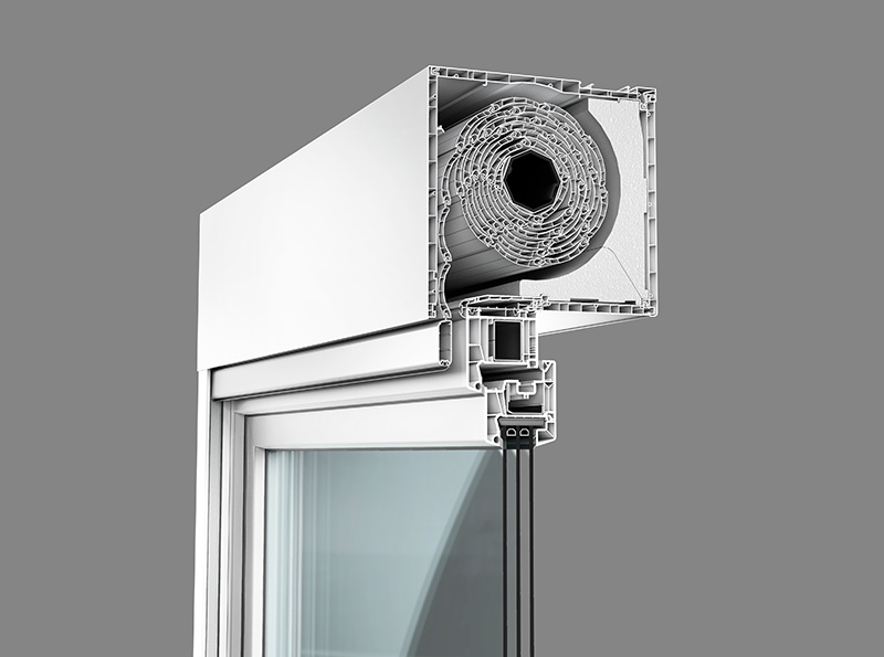 Mit seinem Aufsatzkastensystem bietet das Unternehmen die ideale Voraussetzung für die Anforderungen des sommerlichen Wärmeschutzes. Foto: © veka