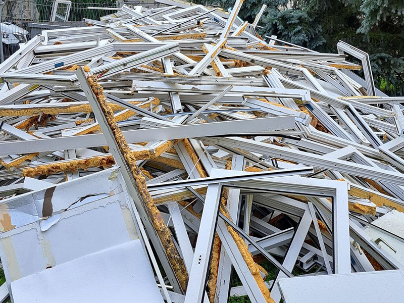 &Uuml;ber 90 Prozent aller ausgebauten Kunststofffenster gehen ins Recycling. Foto: © Rewindo