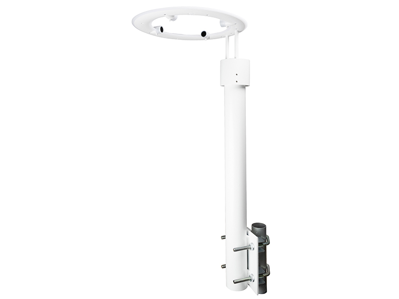 Für Abstand zwischen Sensoren und umgebenden Bauelementen sorgt die mitgelieferte Mastverlängerung. Foto: © Elsner Elektronik