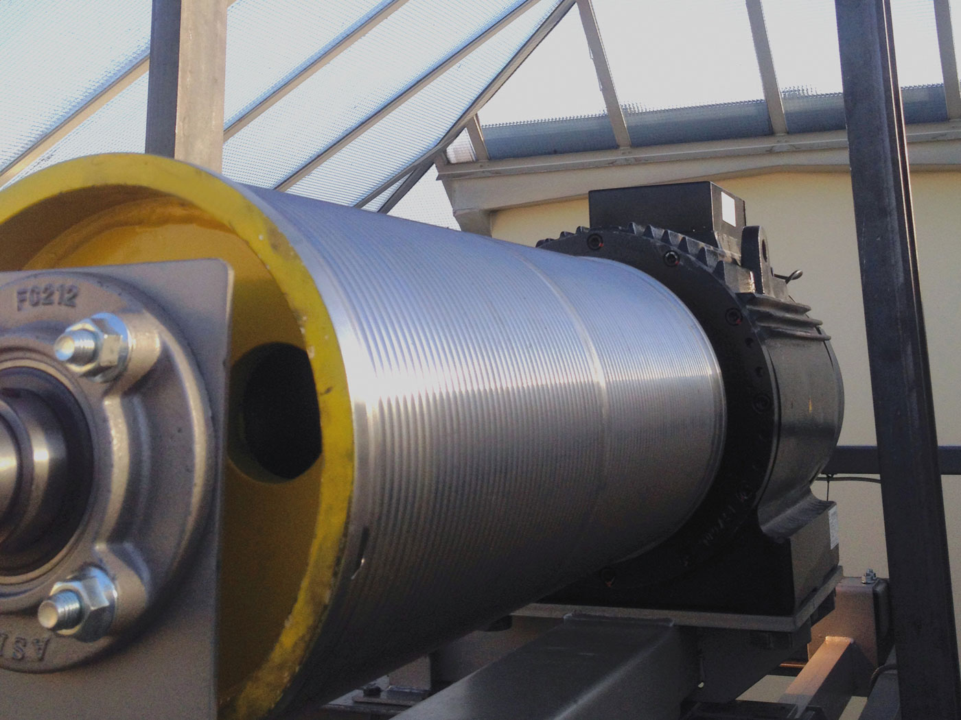 Trommelaufzug der 2. Generation 