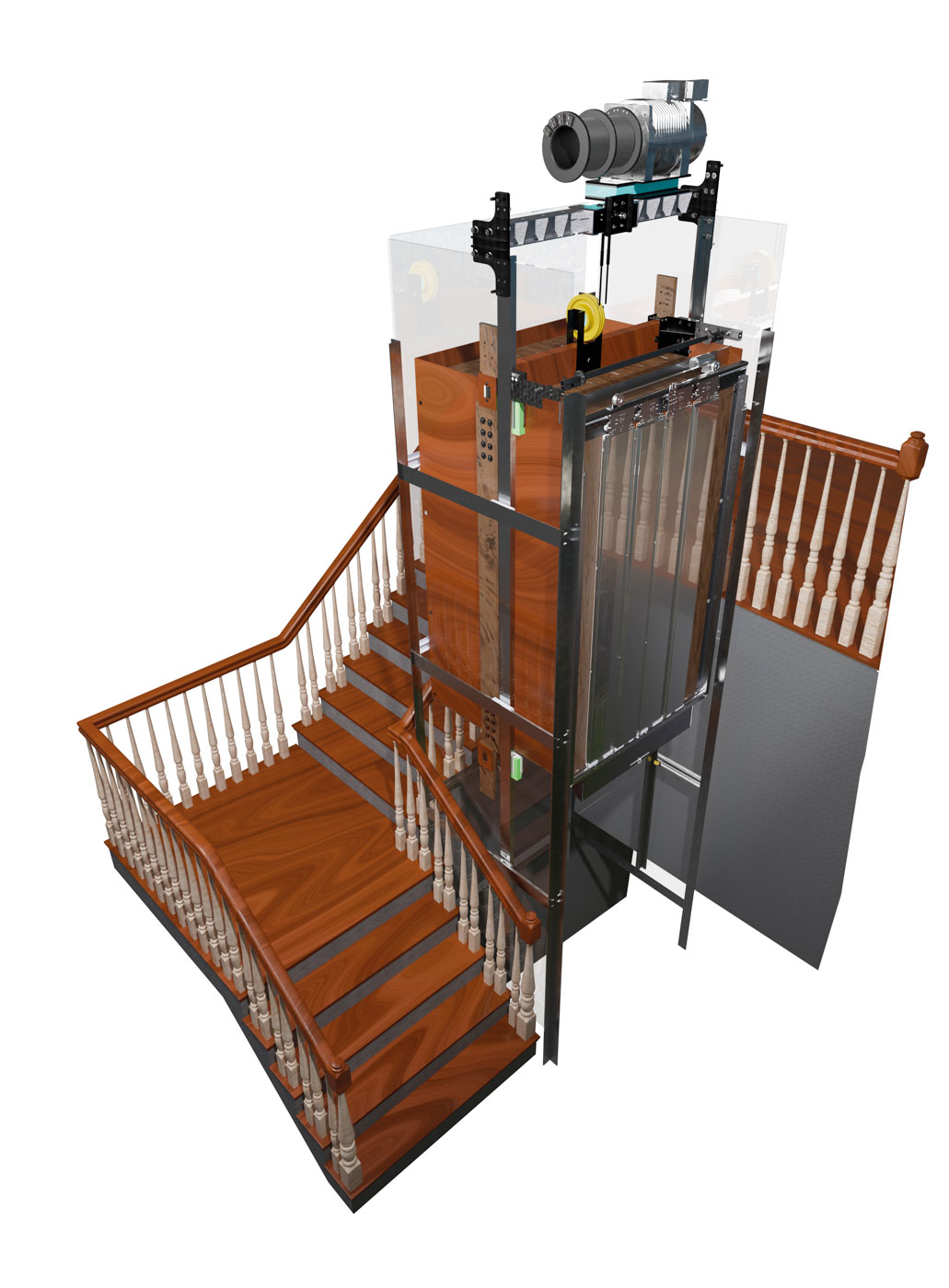  Trommelaufzug der 3. Generation   