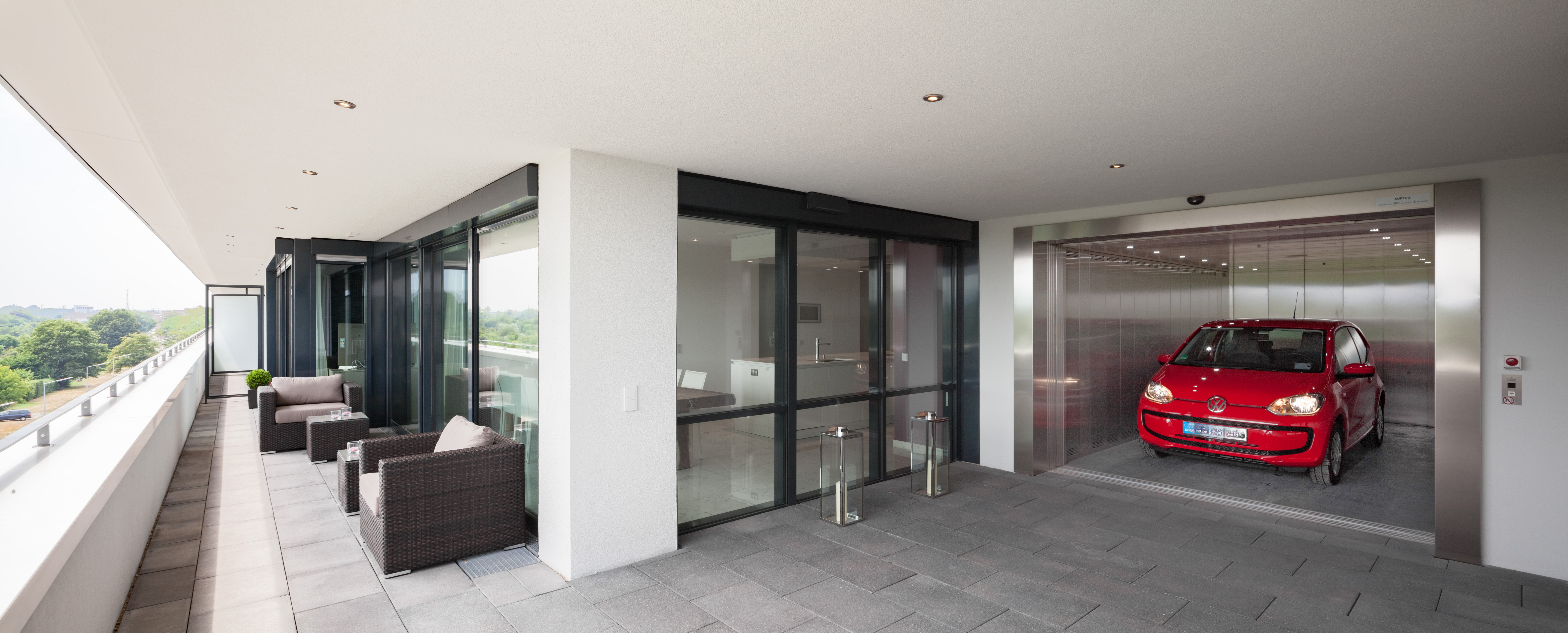 Upper East Karlsruhe – CarLoggia für exklusives Wohnen Foto: © Daniel Vieser