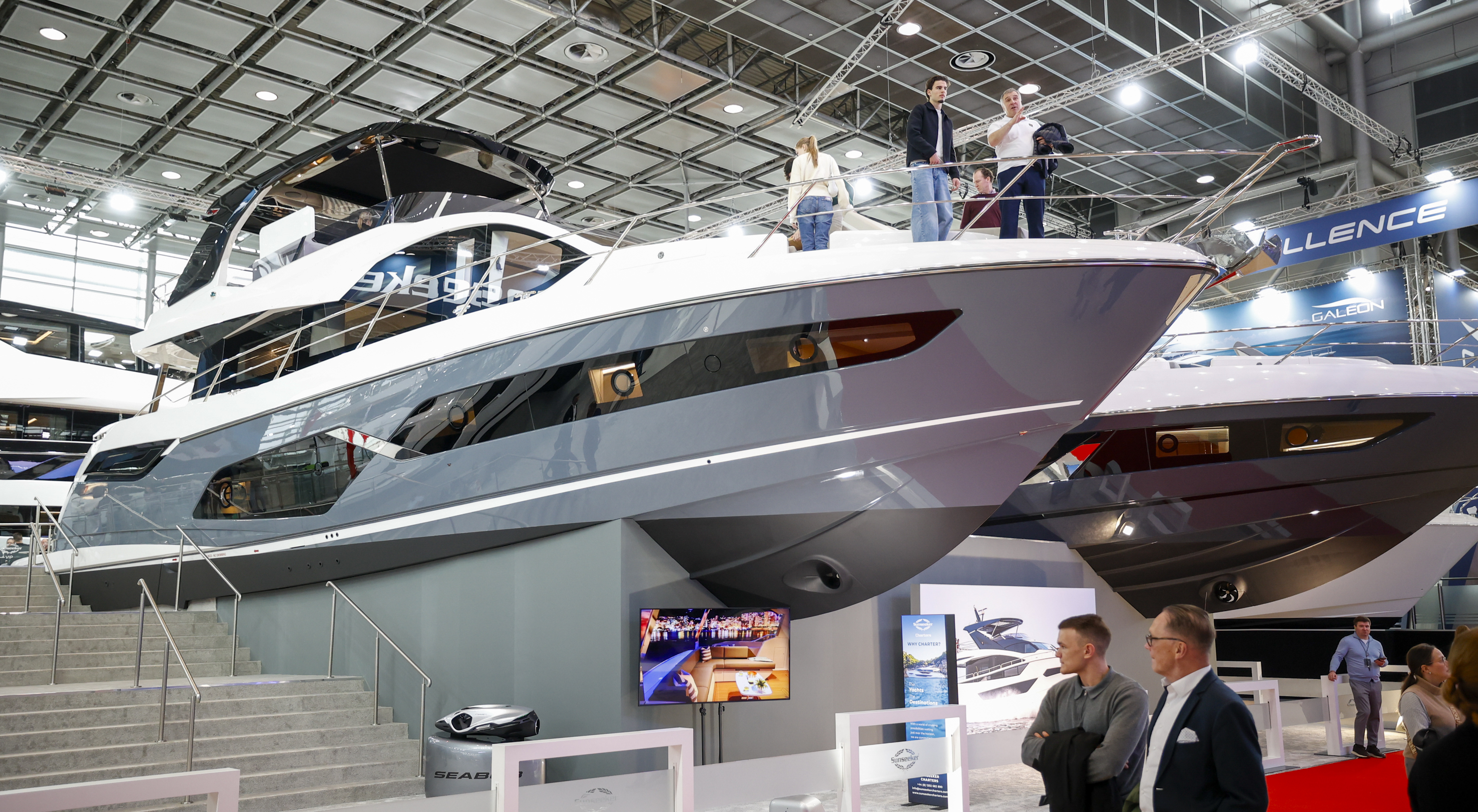 Mehr als 1.000 Boote sind auf der Messe zu sehen. Foto: © Messe Düsseldorf/ctillmann