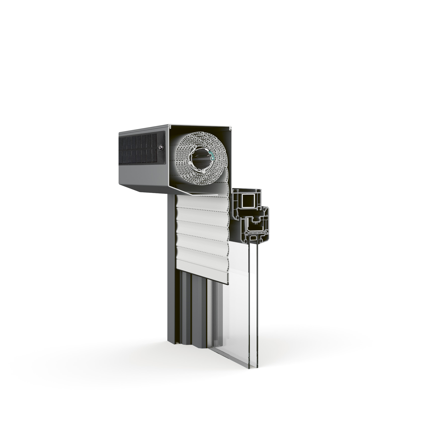 Das Unternehmen bietet ein breites Spektrum an Vorbaukästen, die zudem mit dem solarbetriebenen Funkmotor ausgestattet werden können. Foto: © DuoTherm