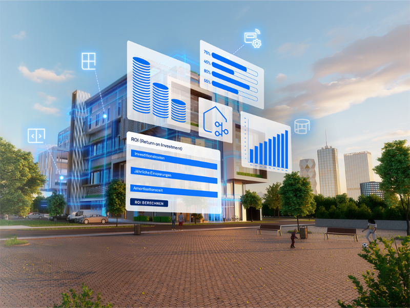 Mit dem myGEZE Connectivity Amortisationsrechner erhalten Betreiber und Investoren konkrete Zahlen für Investitionsentscheidungen. Foto: © Geze GmbH