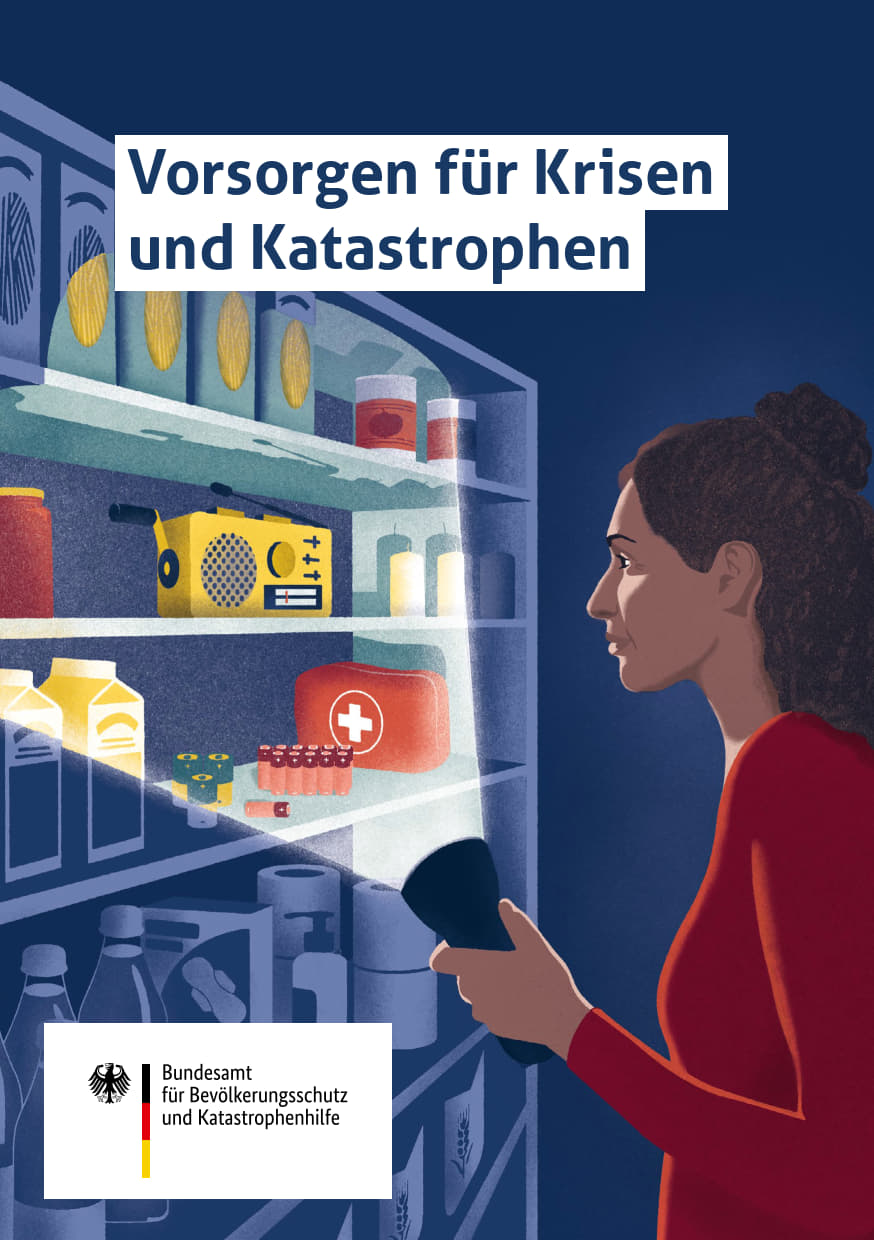 Cover des neuen BBK-Ratgebers. Foto: © Bundesamt für Bevölkerungsschutz und Katastrophenhilfe