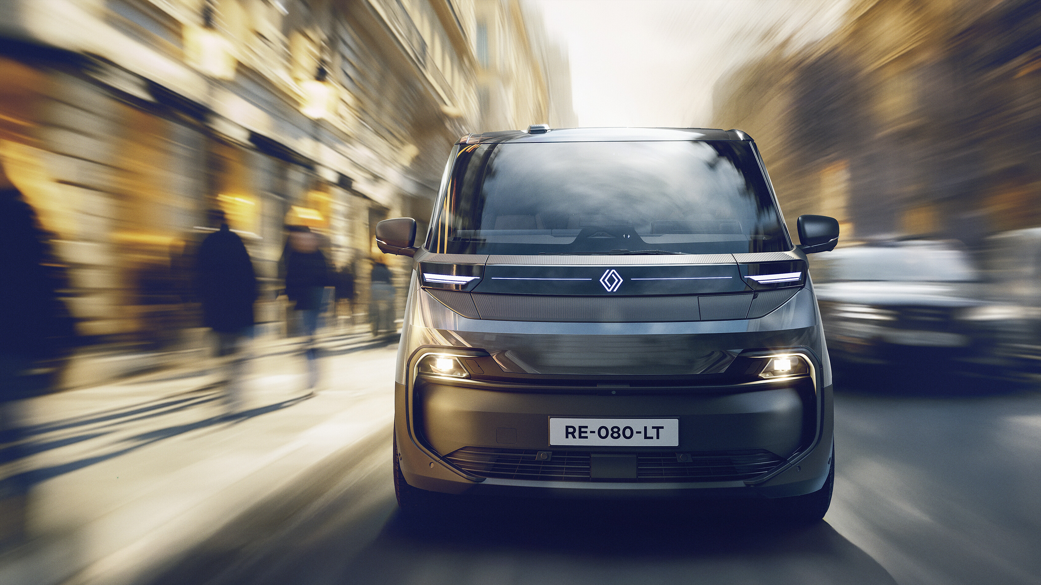 Kantige Formen: Die neuen Generationen setzen wie der Renault Trafic E-Tech auf Formen für eine bessere Beladung. Foto: © Renault