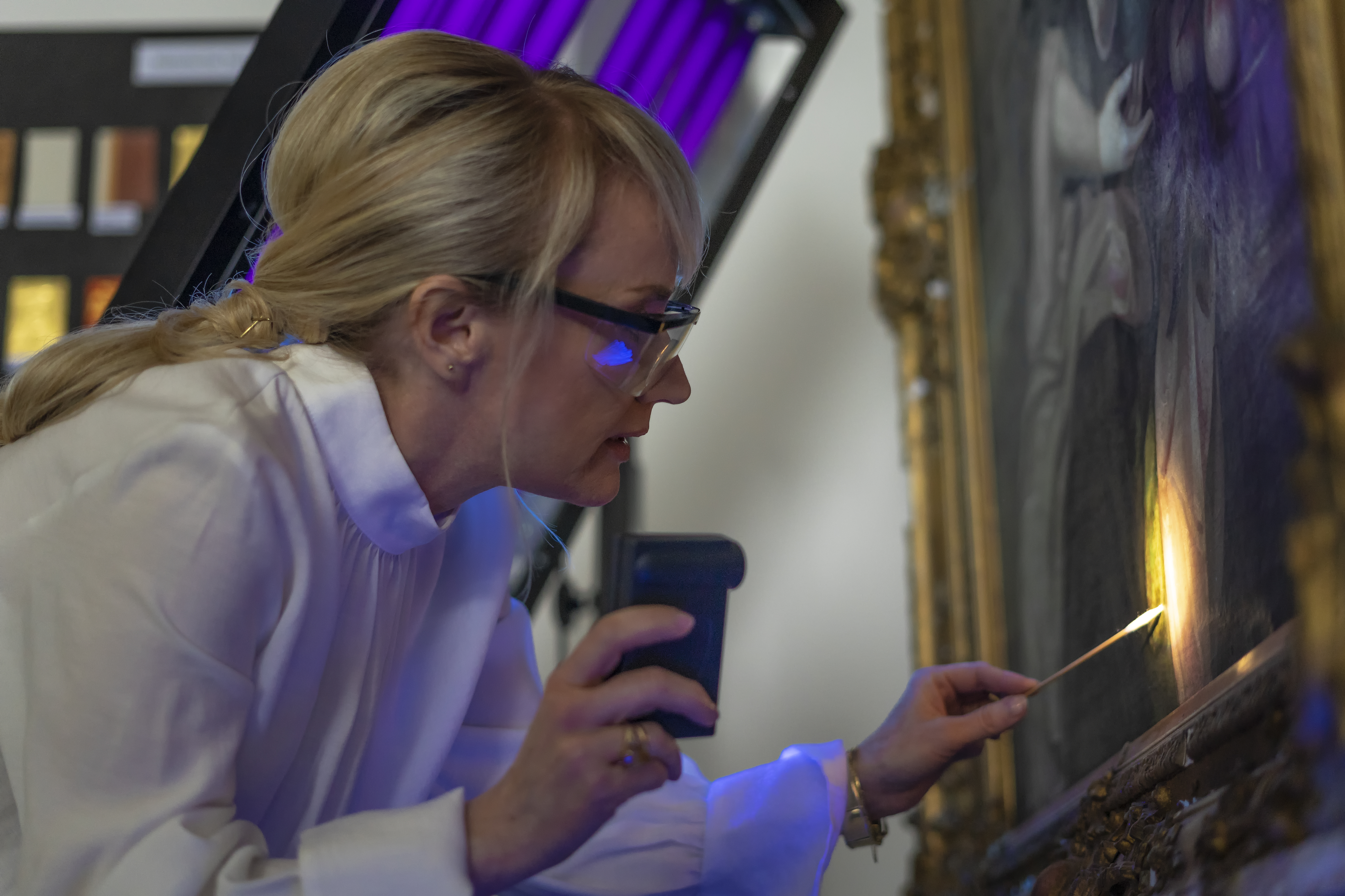 'Ziel ist der Erhalt des Originalzustands, ohne die künstlerische Aussage zu verändern – und stets mit Methoden, die möglichst schonend, reversibel und transparent sind', erklärt Agnieszka Wojdan über ihre Arbeit. Foto: © Agnieszka Wojdan