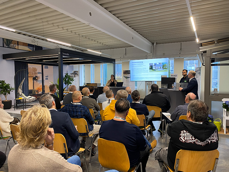 In praxisnahen Produktpräsentationen wurden Vorteile, technische Details und Tipps zur Vermarktung erläutert. Foto: © Erhardt