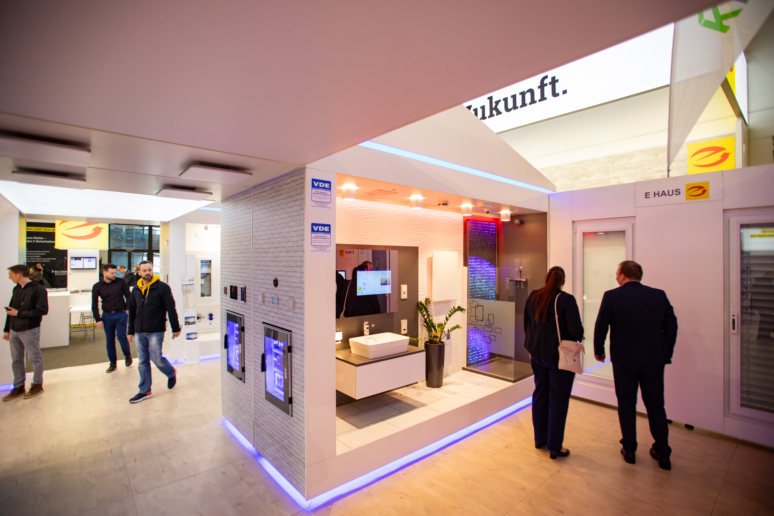 Das ZVEH E-Haus zur Light + Building 2024 Foto: © Messe Frankfurt Exhibition GmbH/ Jochen Günther 