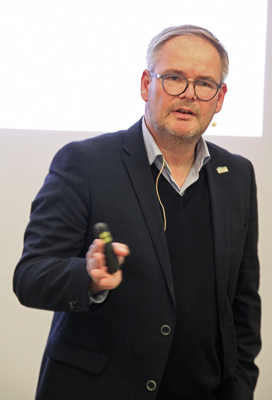 Dipl.-Ing. Frank Lange, Gesch&auml;ftsf&uuml;hrer des VFF, stellte die wirtschaftlichen und politischen Eckpunkte f&uuml;r die kommenden Jahre vor. Foto: © BV Wintergarten