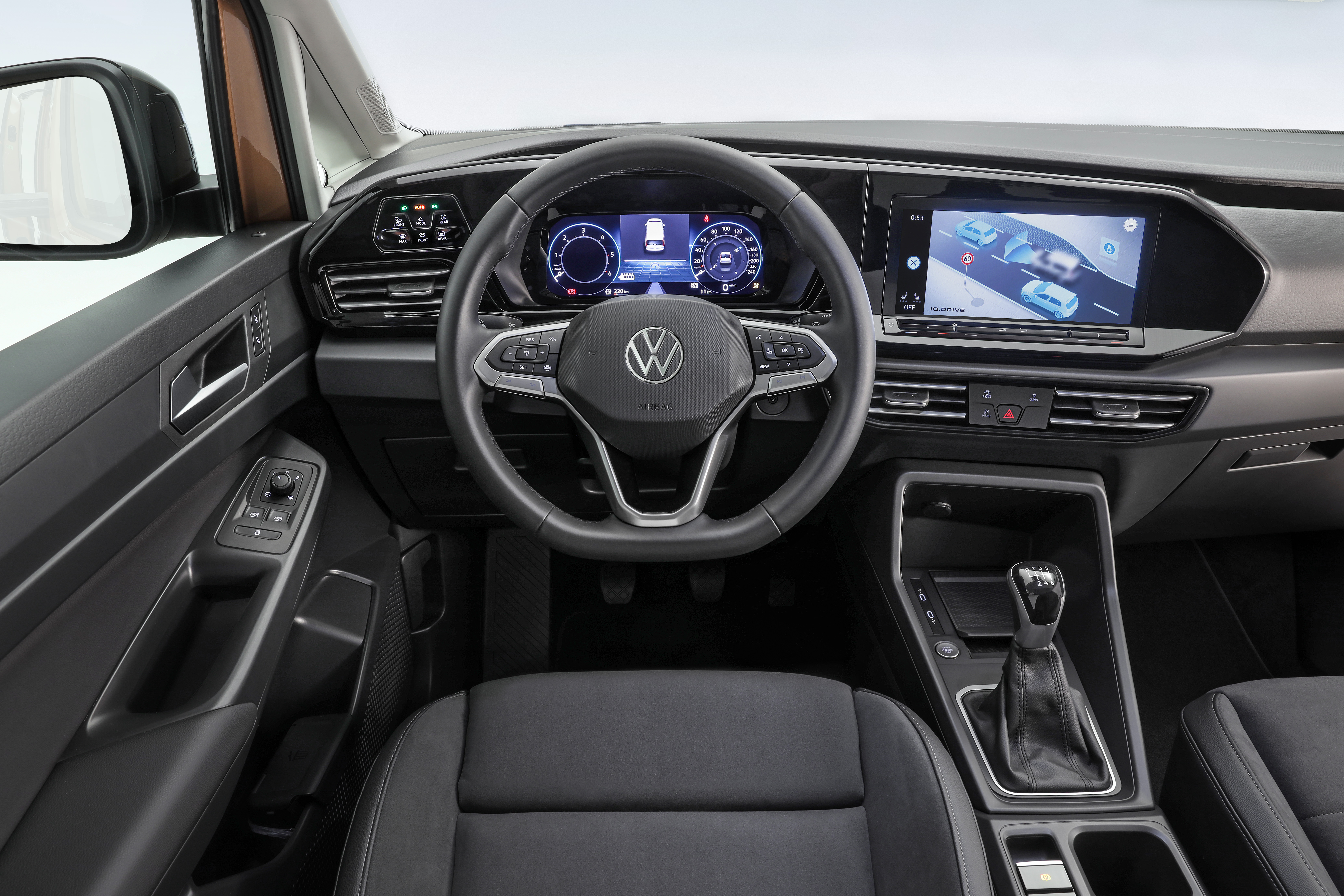 Der neue Caddy 2020 von Volkswagen Nutzfahrzeuge mit digitalem Cockpit Foto: © VW Nfz/Hennig Scheffen