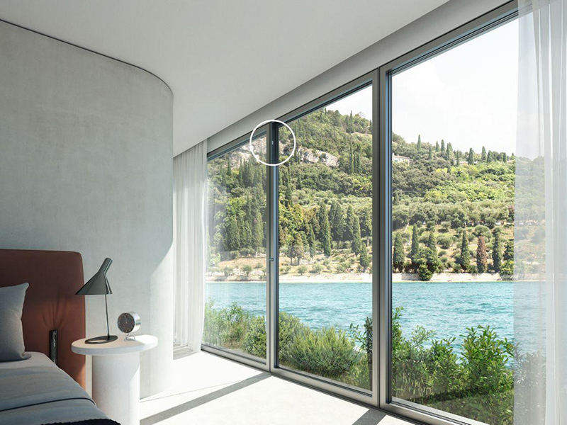 F&auml;llt kaum auf: Die Steuerungselemente der Smarten Fenster. Foto: © Schüco KG