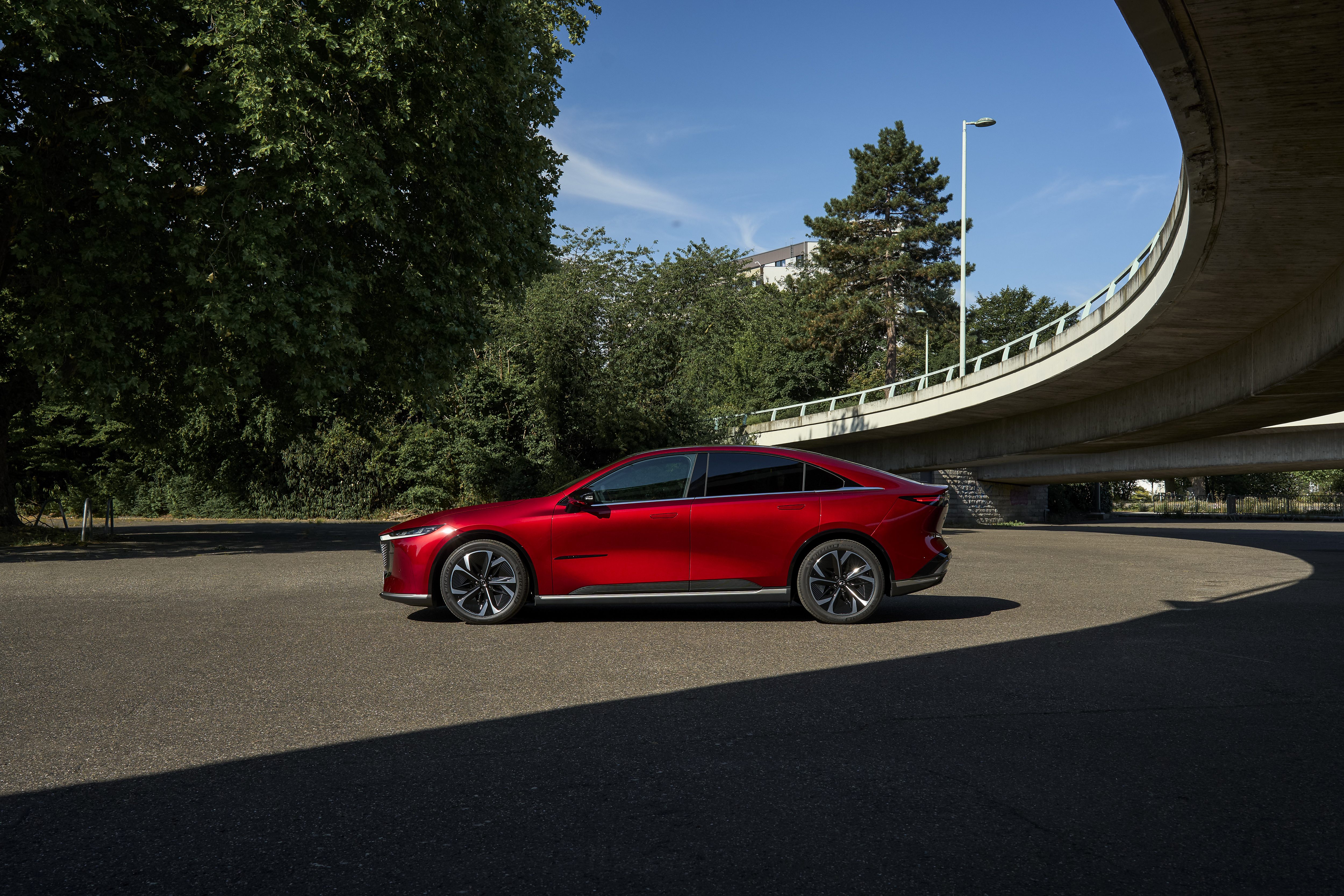 Der Mazda6e wurde in Kooperation mit dem chinesischen Partner Changan entwickelt. Foto: © Mazda