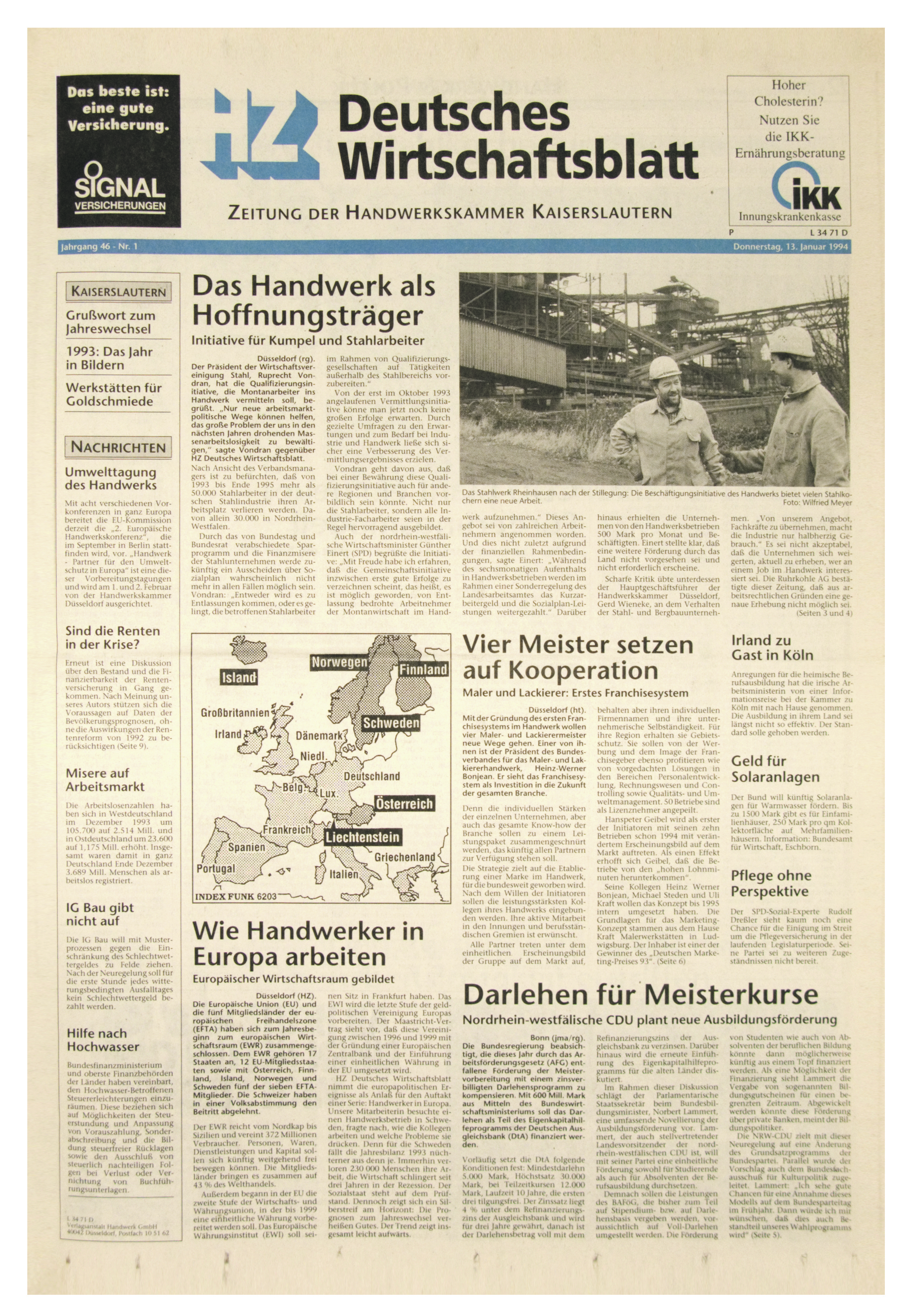 Ausgabe 1994 Foto: © Bildarchiv VH