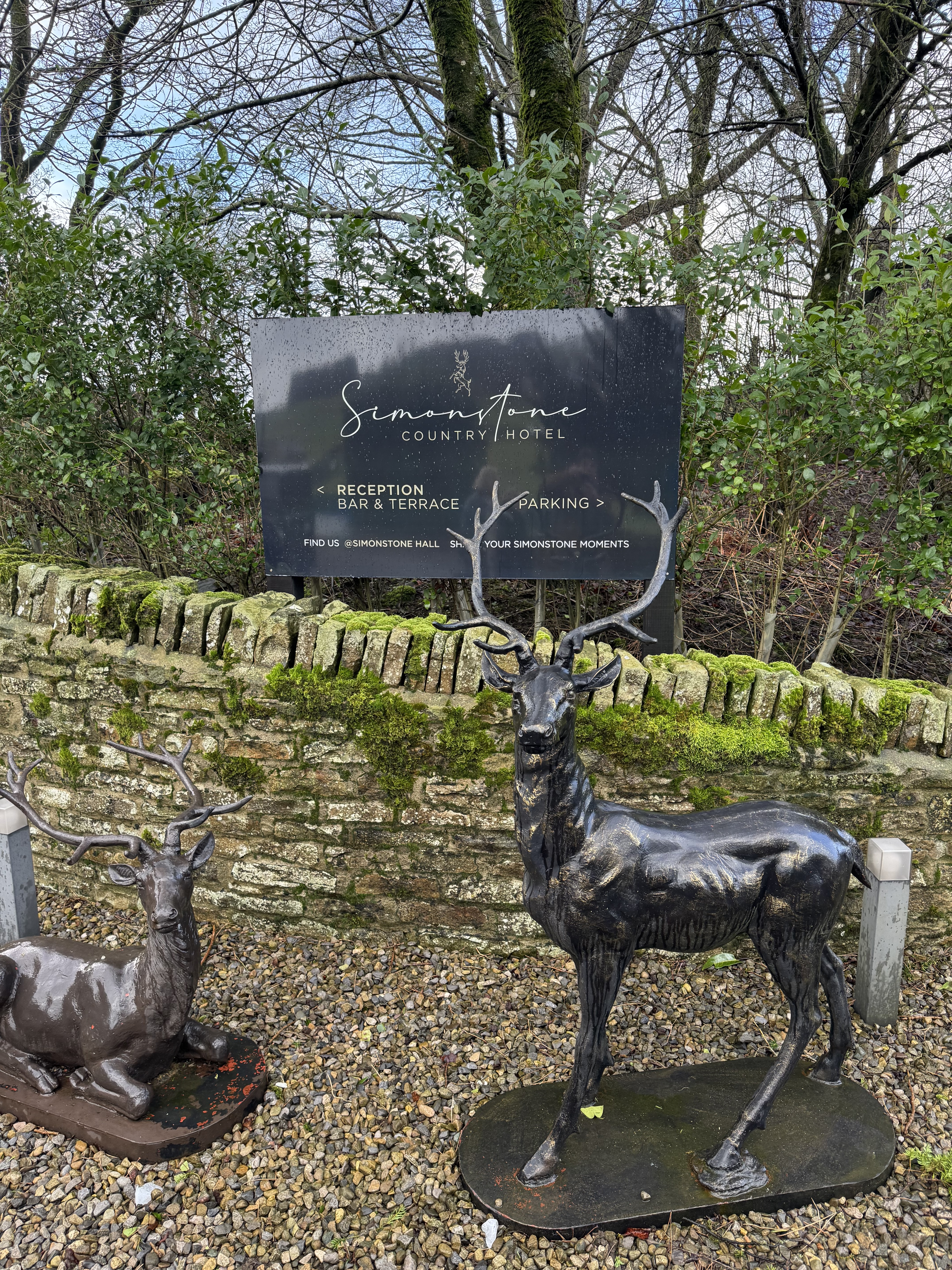 Auf dem Weg ins Simonstone Country Hotel. Foto: © rg