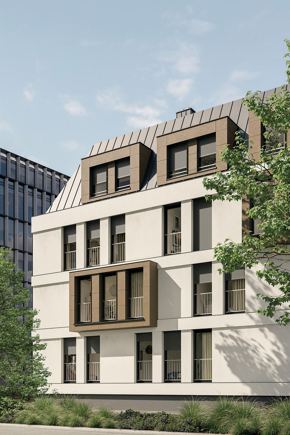 Die erweiterte Absturzsicherung kombiniert gepr&uuml;fte Sicherheit mit vielf&auml;ltigen Designoptionen &ndash; ideal f&uuml;r Neubau und energetische Sanierung. Foto: © Warema