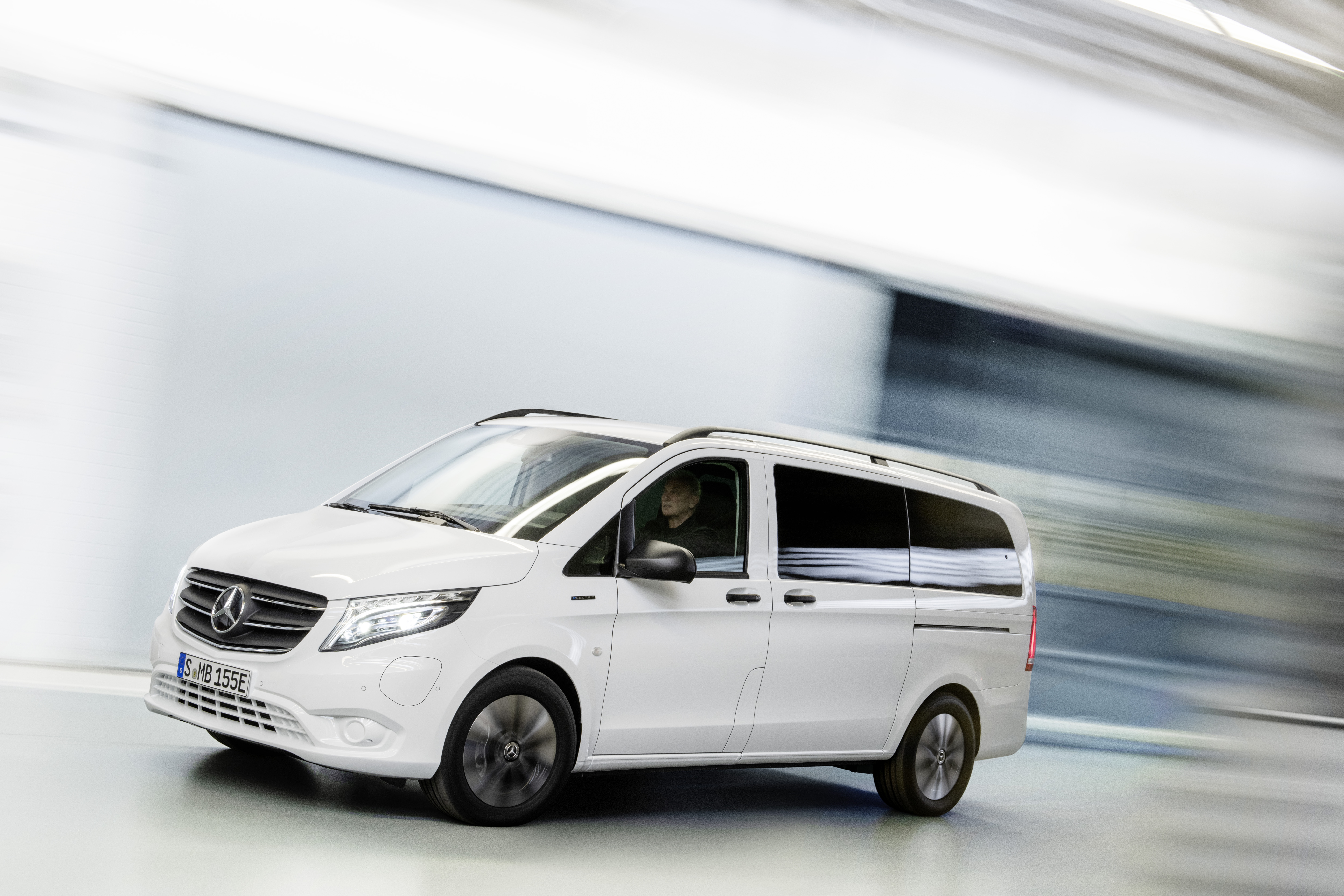 Der elektrische Kleinbus präsentiert sich stark verbessert. Foto: © Mercedes-Benz