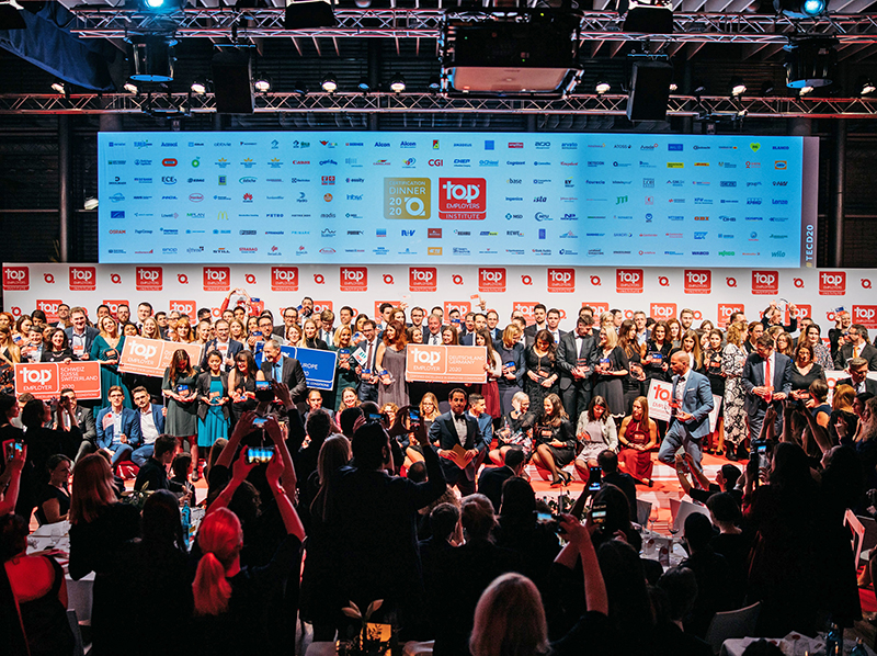 Über 1600 Top Employer in 119 Ländern und Regionen auf fünf Kontinenten wurden in diesem Jahr ausgezeichnet. Foto: © Top Employers Institute
