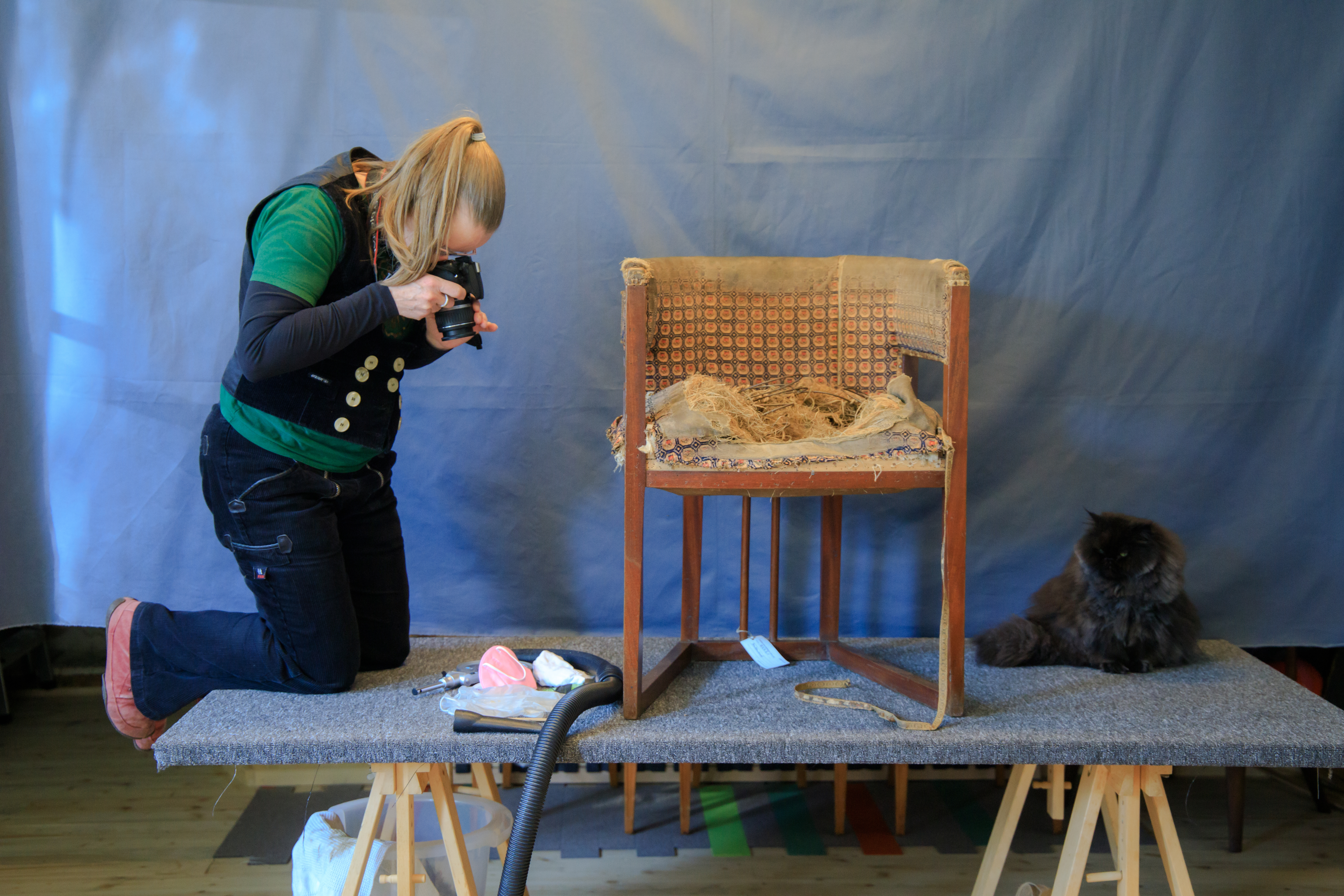 Jedes Detail wird dokumentiert. Foto: © Kati Budniok