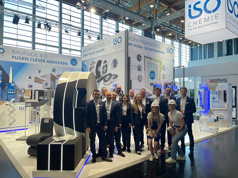Das ISO-Chemie Messeteam freut sich auf zahlreiche Besucher aus der internationalen Baubranche. Foto: © ISO-Chemie GmbH