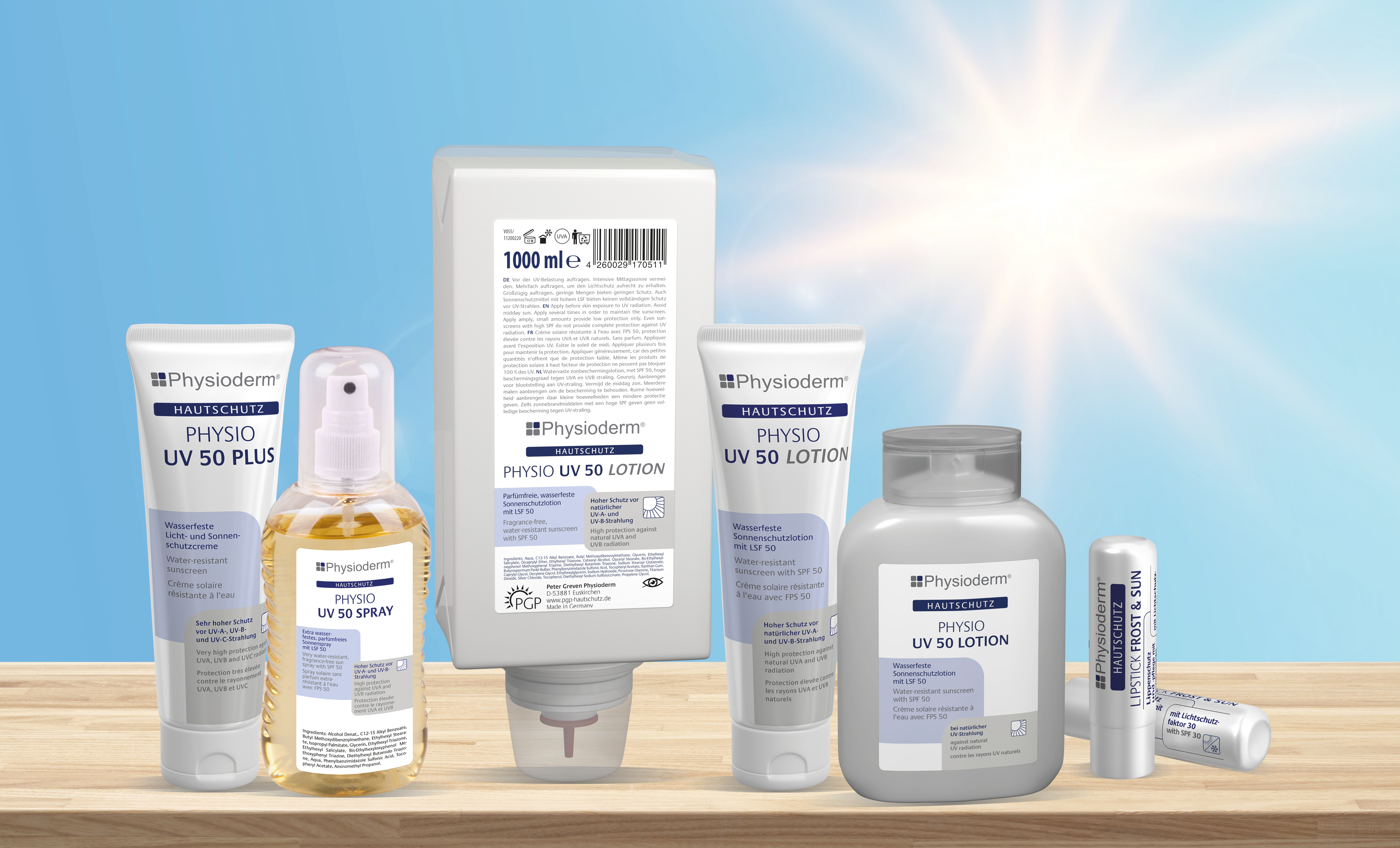 Sonnenschutz ist wichtig &ndash; vor allem f&uuml;r Gewerke, die viel im Freien arbeiten. Foto: © PGP Physioderm