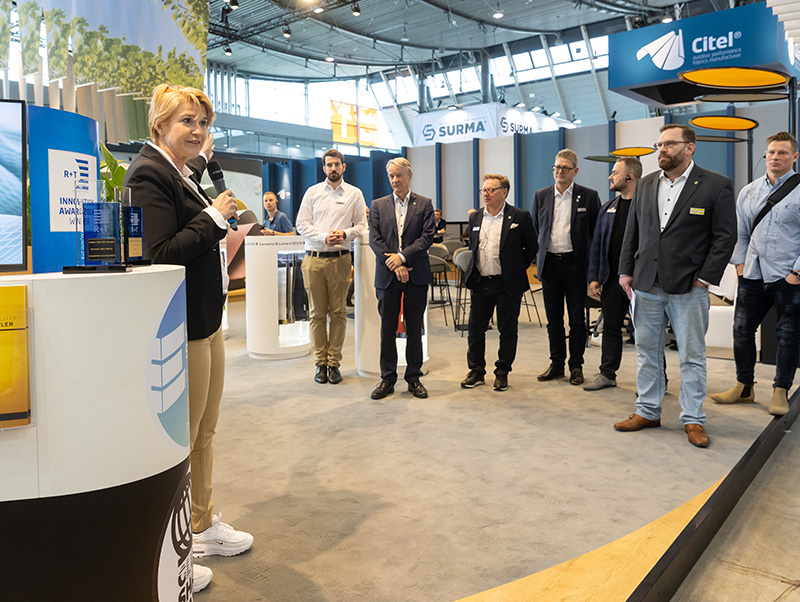 Bei kuratierten Projektrundg&auml;ngen sollen Architektinnen und Architekten unter dem Titel Besondere Fassadendetails gemeinsam mit den beteiligten ausstellenden Unternehmen der R+T realisierte Projekte vorstellen. Foto: © Frank Eppler / Messe Stuttgart