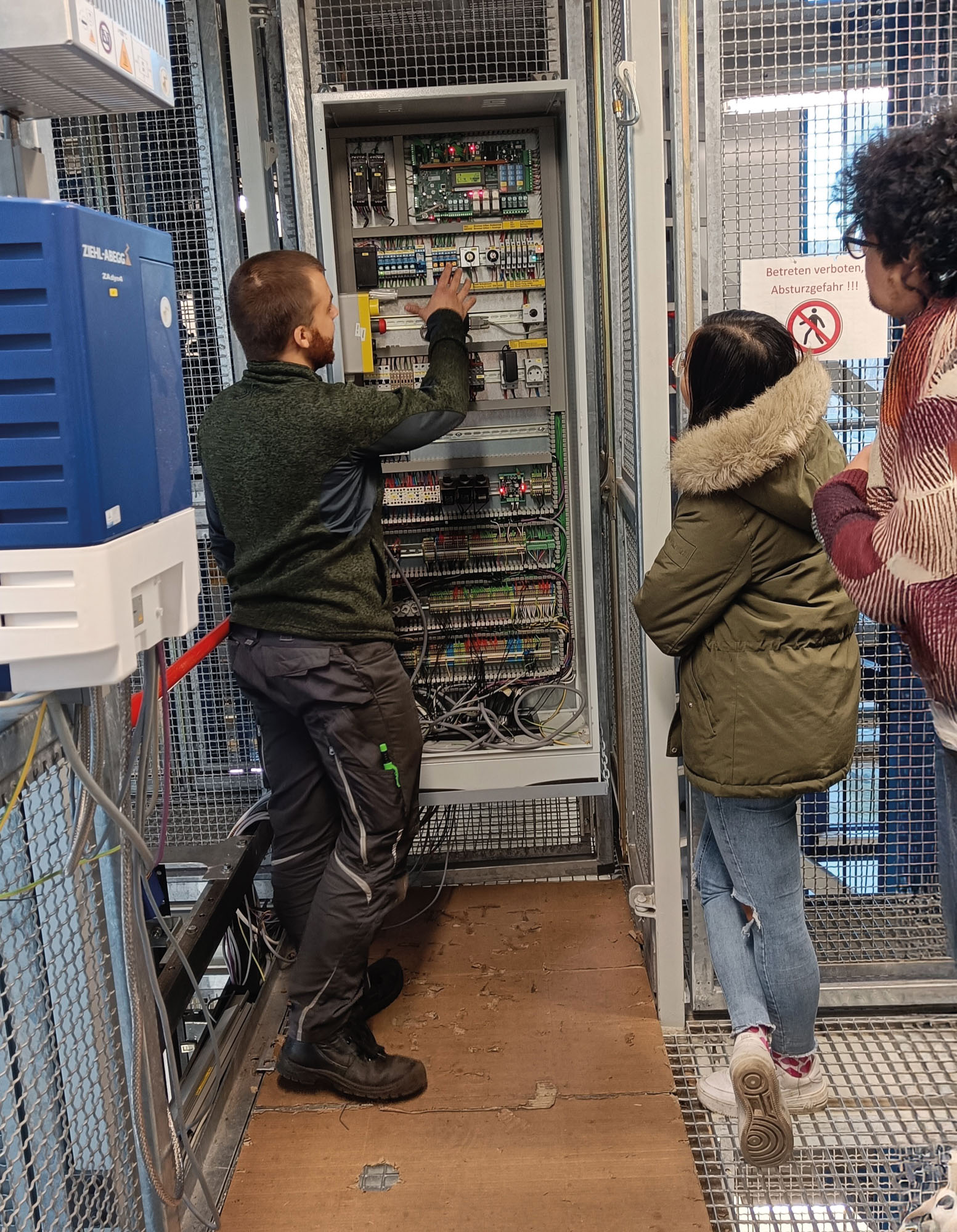 Praktische Ausbildung in Ro&szlig;wein ... Foto: © ZFA Roßwein