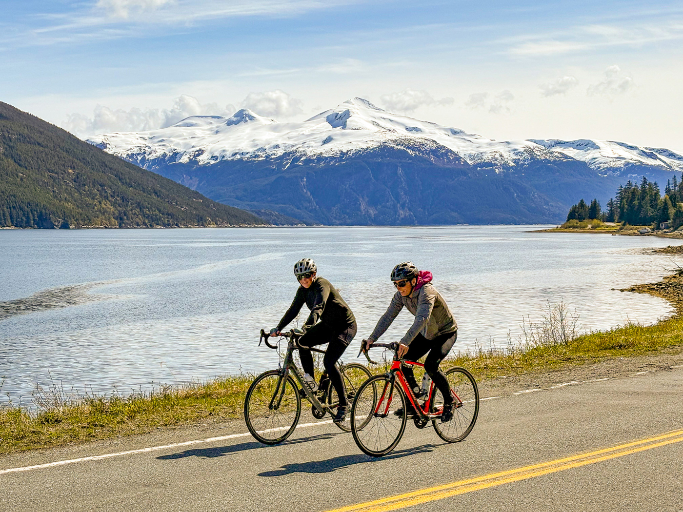 Radtour zum Chilkoot Lake. Foto: © Roland Motz