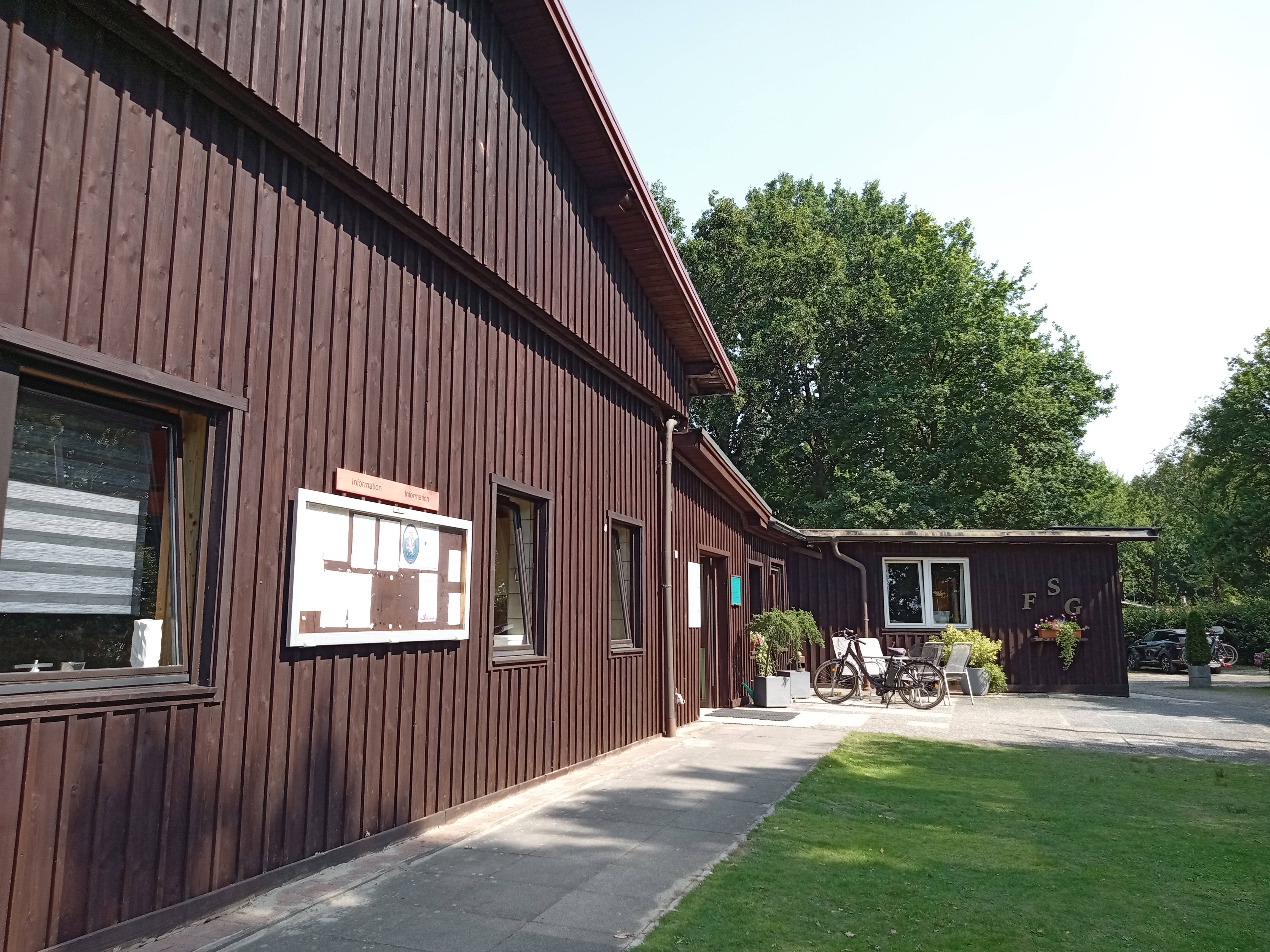 Das Vereinsheim Foto: © Michaela Toepper
