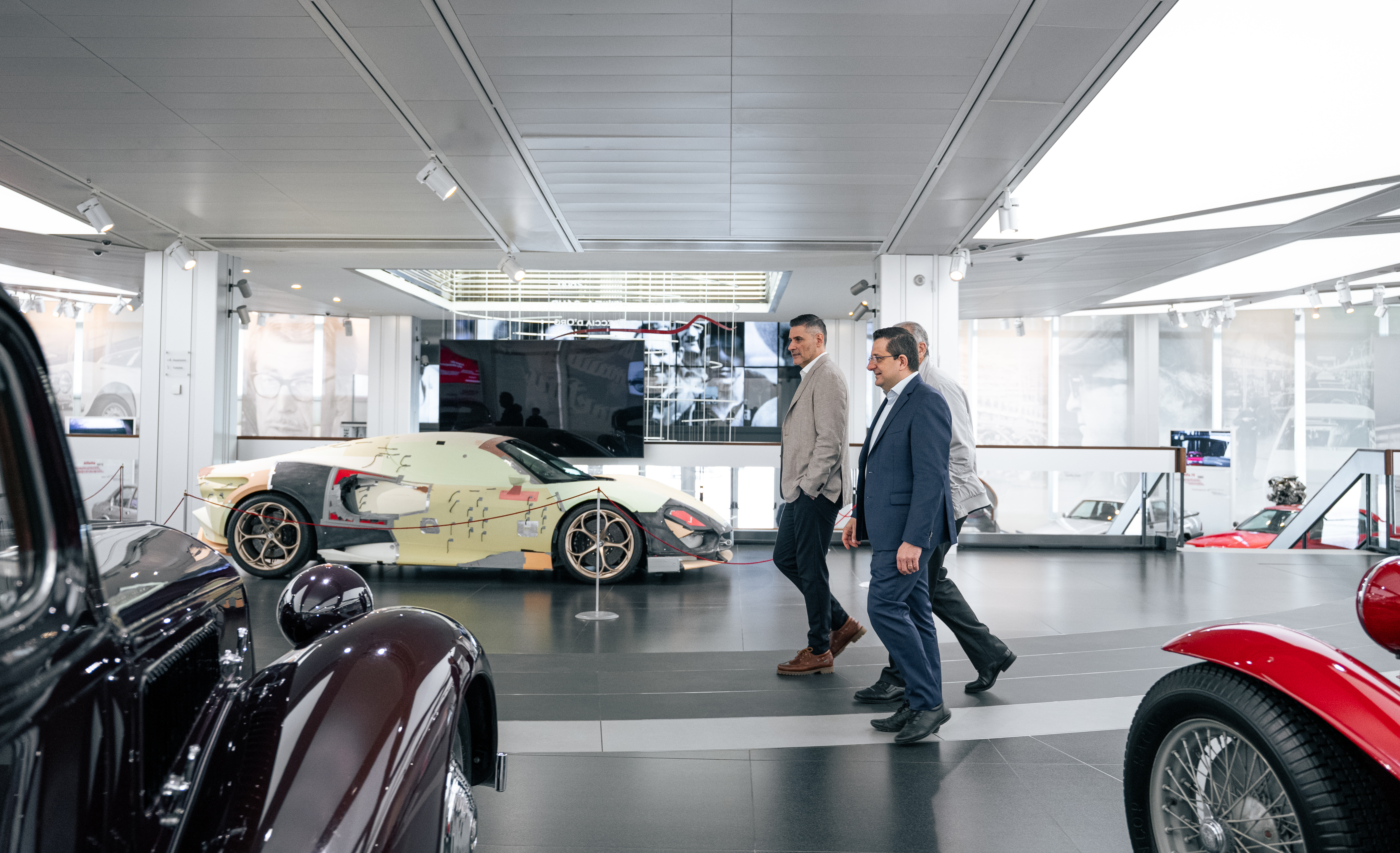 Neue Services im Werksmuseum von Alfa Romeo. Foto: © Alfa Romeo