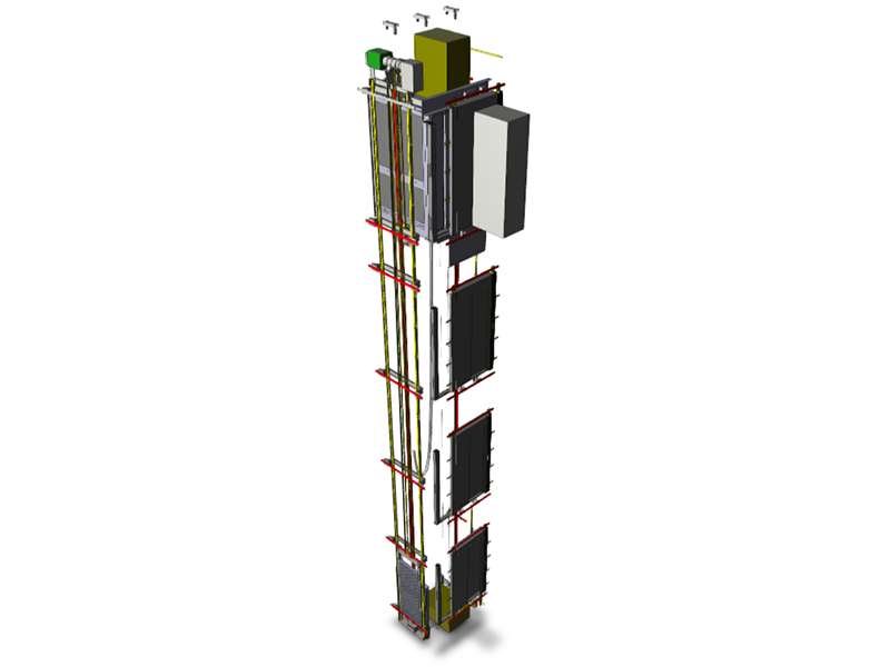 Das BIM-Modell enthält planungsrelevante Informationen. Foto: © Schindler Das BIM-Modell enthält planungsrelevante Informationen. Foto: © Schindler
