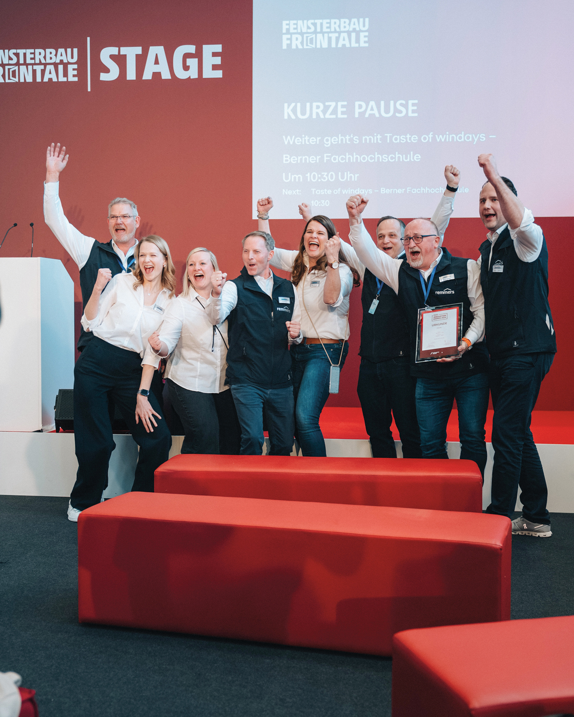 Der Innovation Award 2026 ging an die Remmers GmbH f&uuml;r das Produkt Induline I-130. Foto: © NürnbergMesse