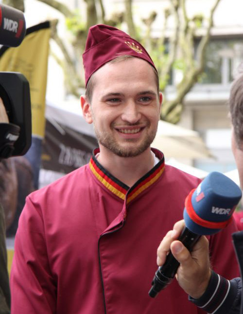 Auch Leon Kirchner im Interview mit dem WDR. Foto: © BIV West
