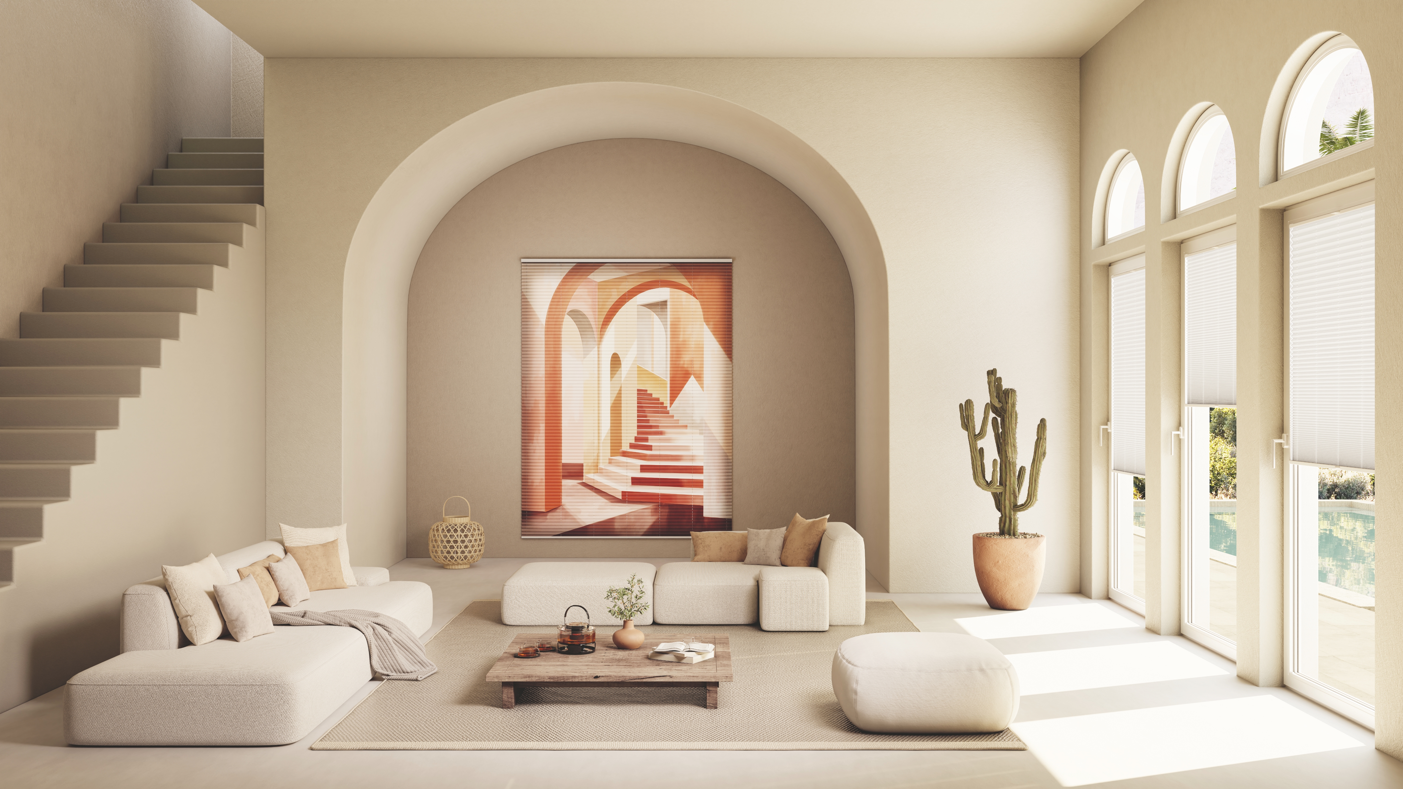 Mit der Themenwelt Desert Sunset wird ein markantes Design-Statement gesetzt. Foto: © MHZ