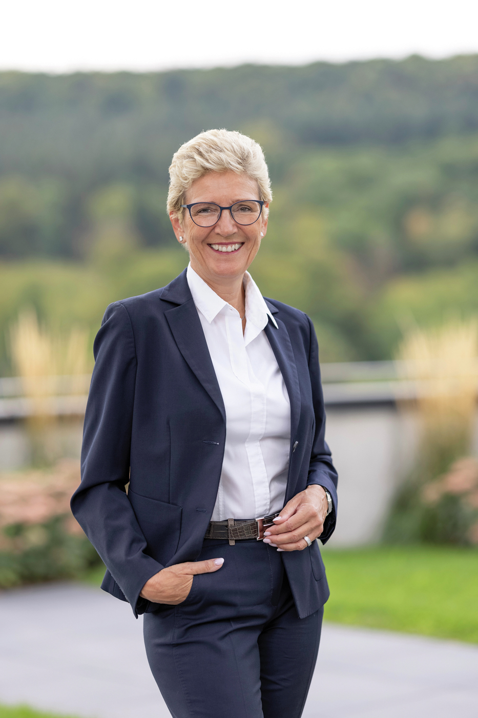 Stabilisierung in Krisenzeiten und eine nachhaltige Transformation sind f&uuml;r Vorstandsvorsitzende Angelique Renkhoff-M&uuml;cke zentrale Themen. Foto: © Warema