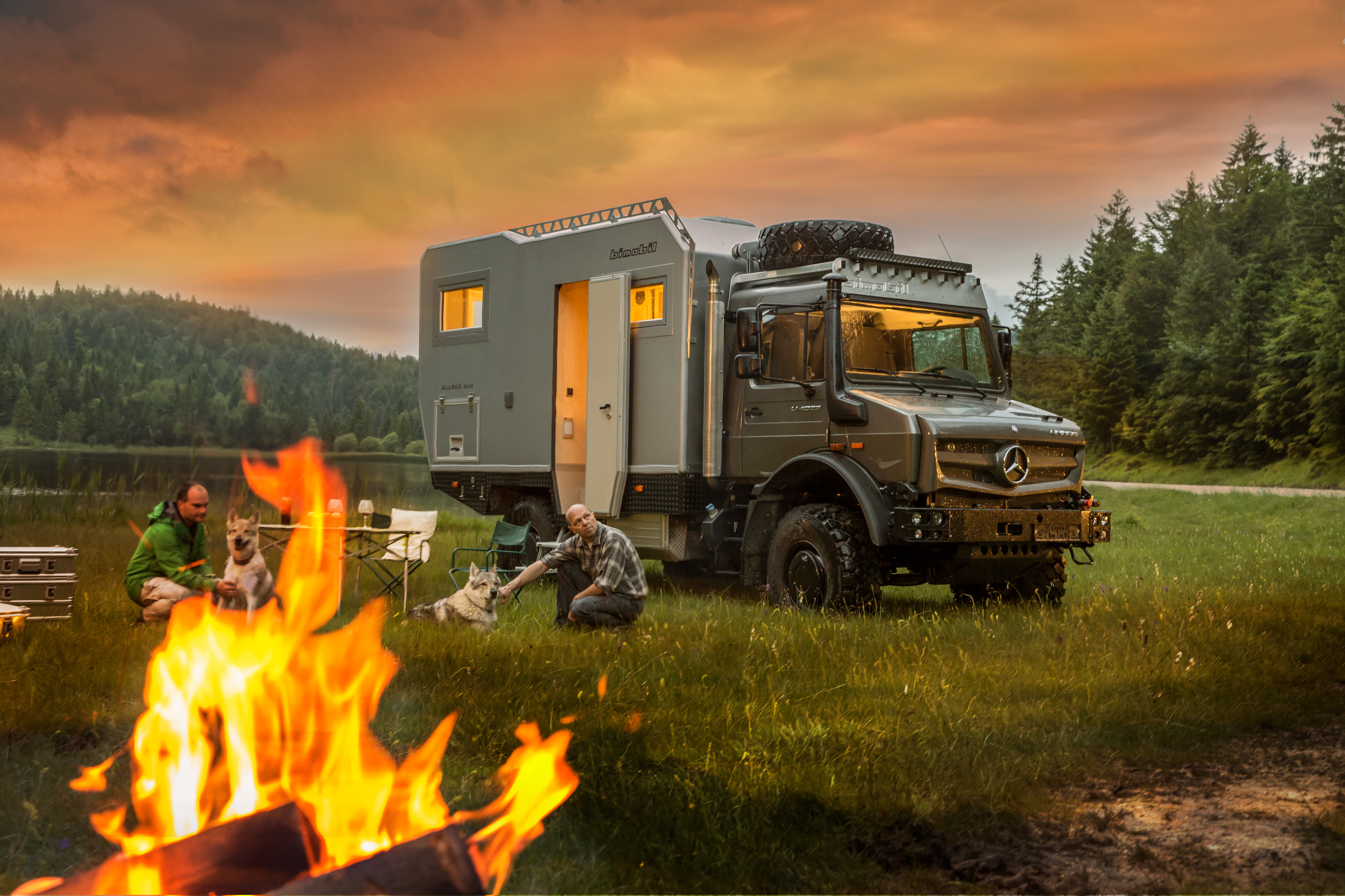 Das Wohnmobil UHE 4023 Foto: © Daimler Truck AG