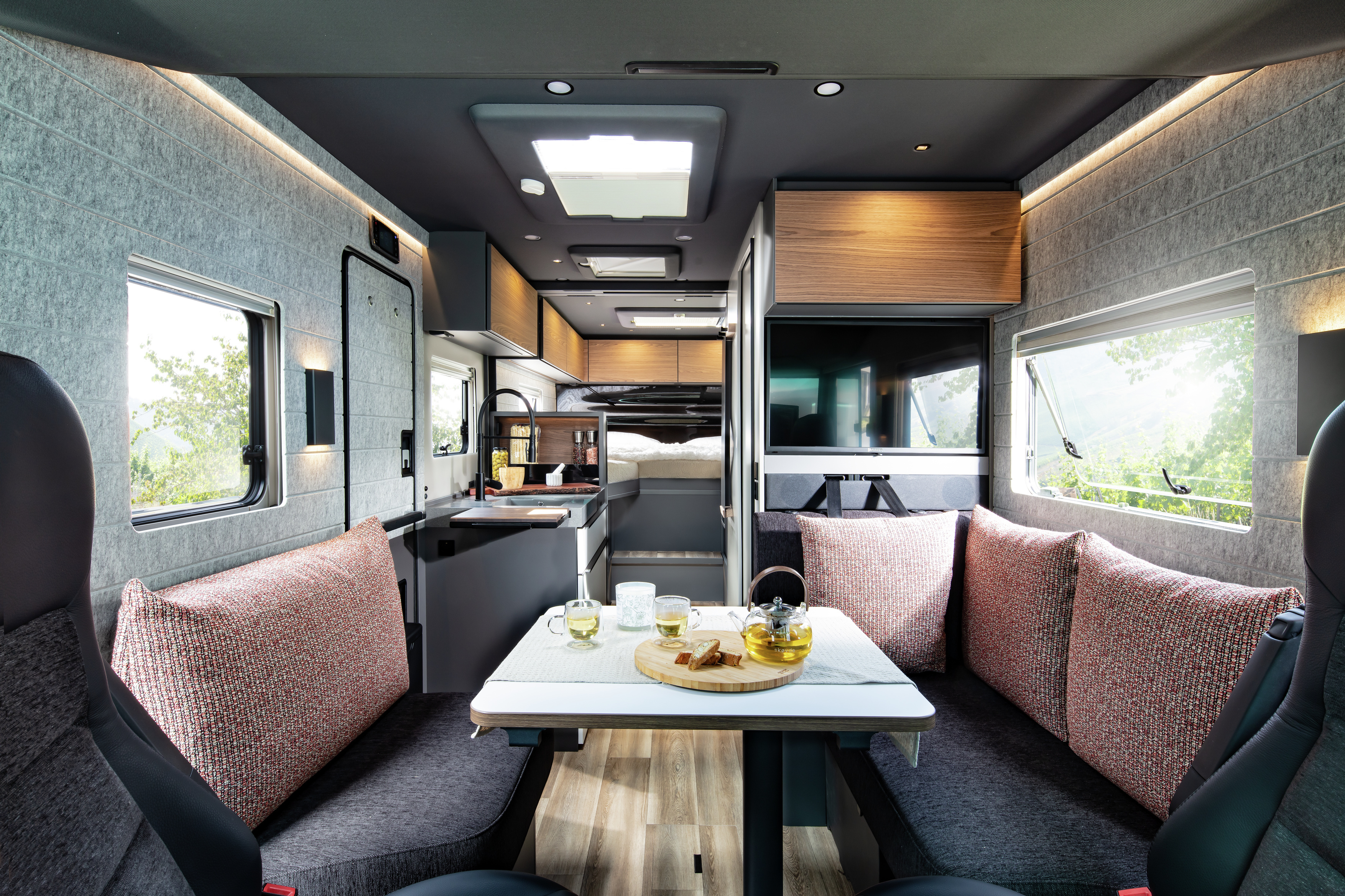 Ein Blick auf das Interieur im iSmove Foto: © Niesmann + Bischoff
