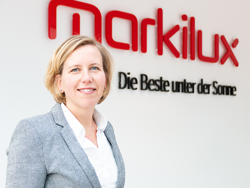 Wir hoffen natürlich, dass in absehbarer Zeit möglichst viele unserer Fachkunden das neue Angebot nutzen. Zumal wir den Service ausbauen und in Zukunft weitere Produktgruppen sowie spezielle Konfigurationsmöglichkeiten hinzukommen werden, sagt Christiane Berning. Foto: © Markilux