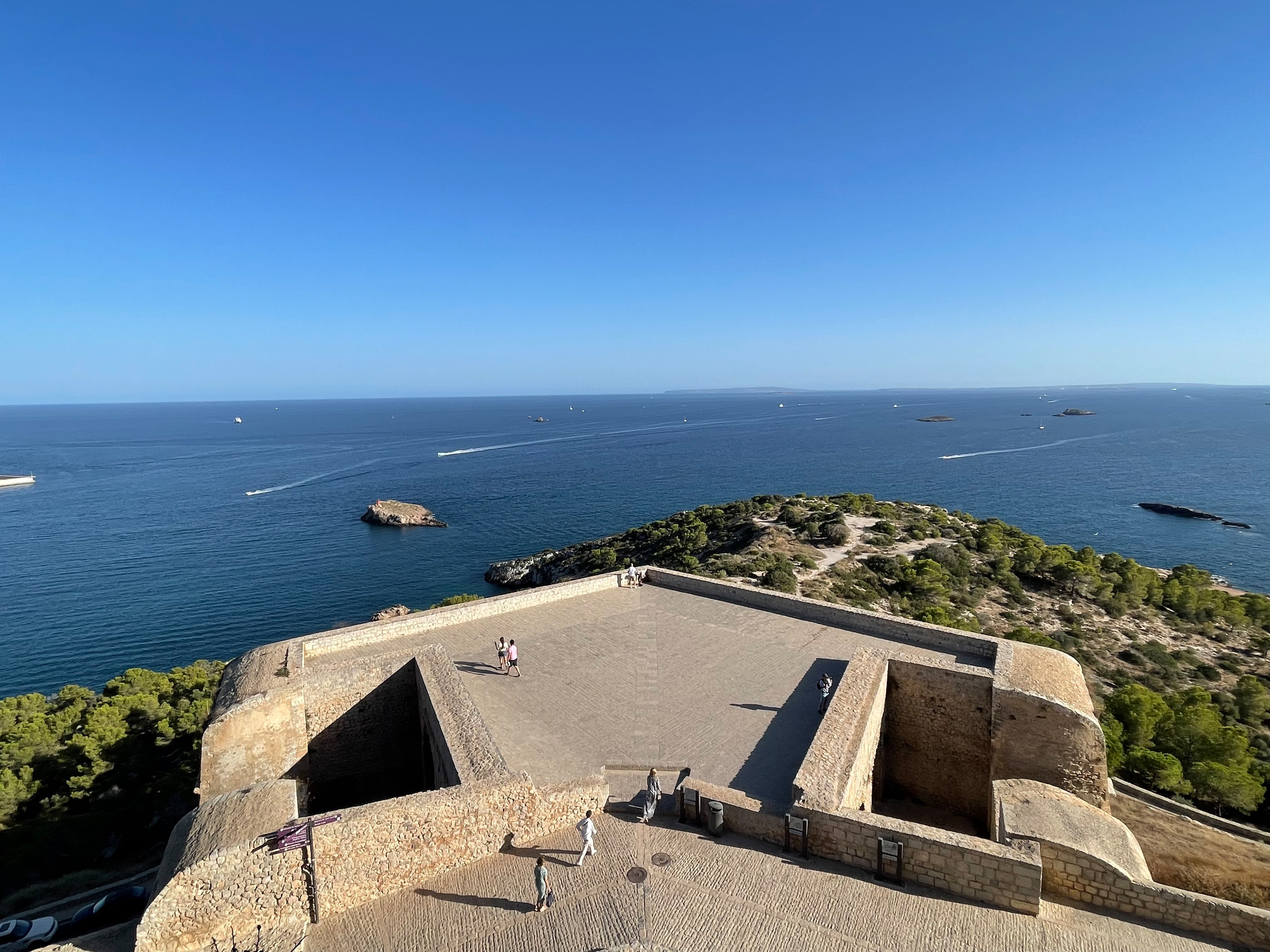 Blick bis nach Formentera. Foto: © Susanne Freitag