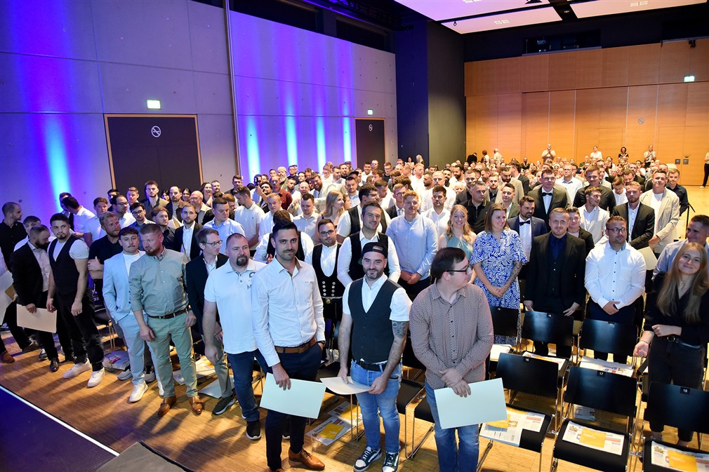 Bei der Meisterfeier 2026 in Bitburg. Foto: © Wolfgang Claus
