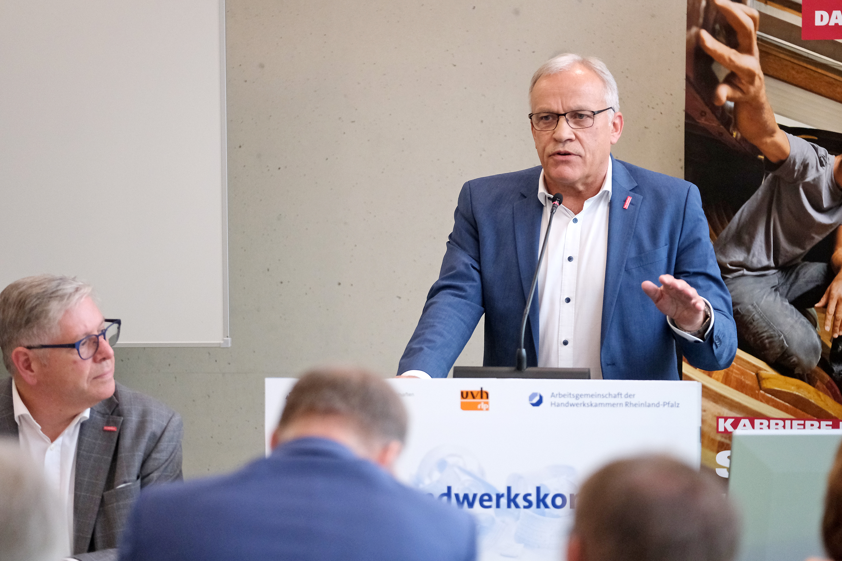 Kurt Krautscheid, Pr&auml;sident der Handwerkskammer Koblenz Foto: © Michael Jordan