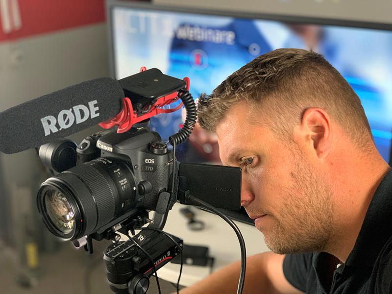 Es werden Videos zum Thema Tortechnik gedreht, die auch komplexe Inhalte anschaulich vermitteln. Foto: © KCTT