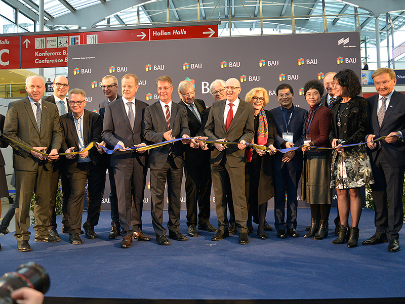 Die Eröffnung der BAU 2019. Foto: © Messe München GmbH