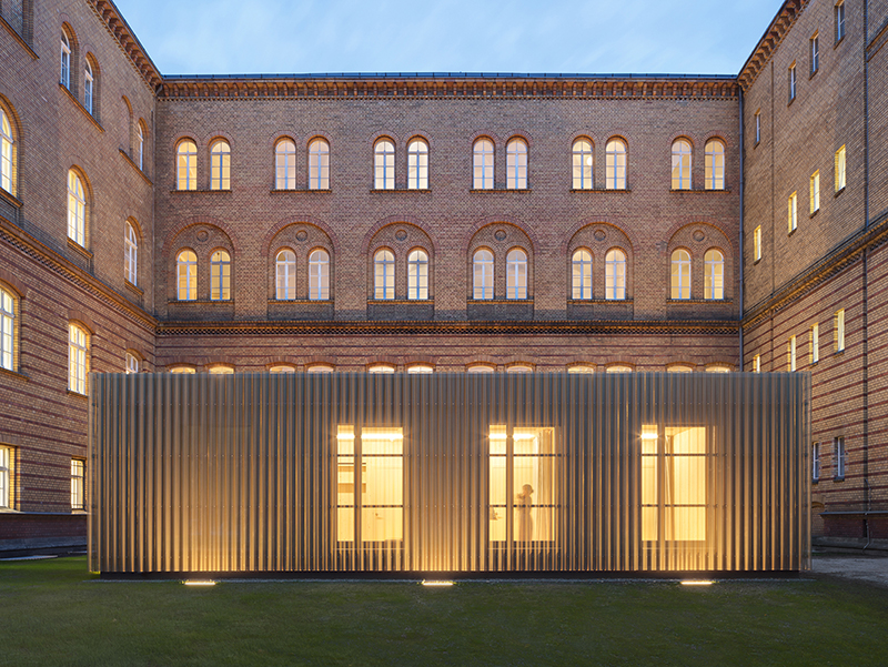 Projekt: Pavillons Überäume für Musikstudierende der UdK. Architektur: TRU Architekten. Foto: © Werner Huthmacher