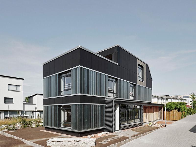 Projekt: Recyclinghaus Hannover. Architektur: Dipl. Ing. Architekt Nils Nolting / Cityförster - architecture+urbanism. Foto: © Olaf Mahlstedt