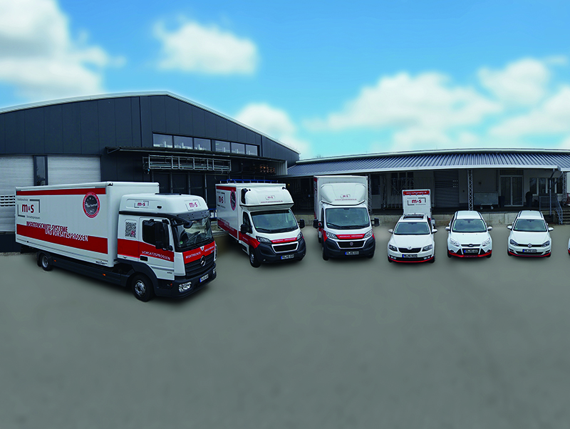 Innerhalb von Deutschland werden die Produkte mit dem eigenen Fuhrpark ausgeliefert. Foto: © M & S