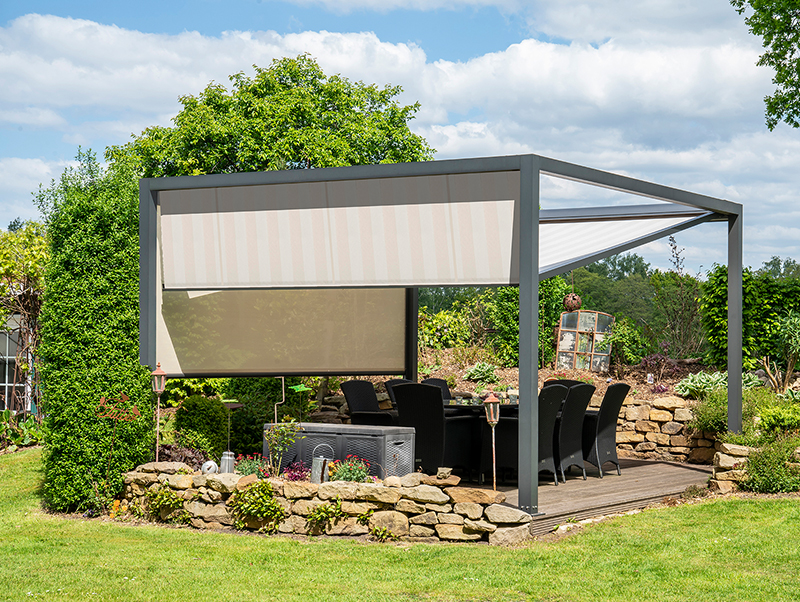 Die Lösung lässt sich auch freistehend montieren. Foto: © Nova Hüppe